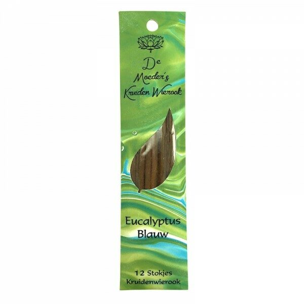 Wierook Eucalyptus Blauw | 12 Stokjes Kruidenwierook