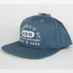 ‘Chaiba Wake & Bake’ Blue Snapback cap - Afbeelding 2