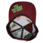 Lauren Rose Wake N Bake 420 Legalize World Map – Burgundy - Afbeelding 4