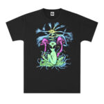 Neon Fluorescent T-Shirt - Alien