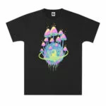 Neon Fluorescent T-Shirt - Mushroom