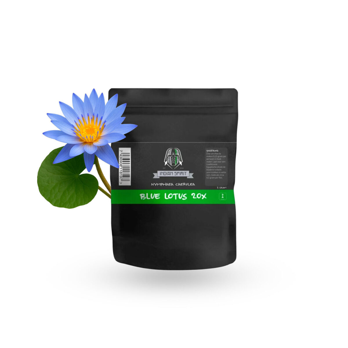 BLUE LOTUS EXTRACT 20X Indian Spirit | Blue Lotus 20x Extract (3 gram) - Afbeelding 1