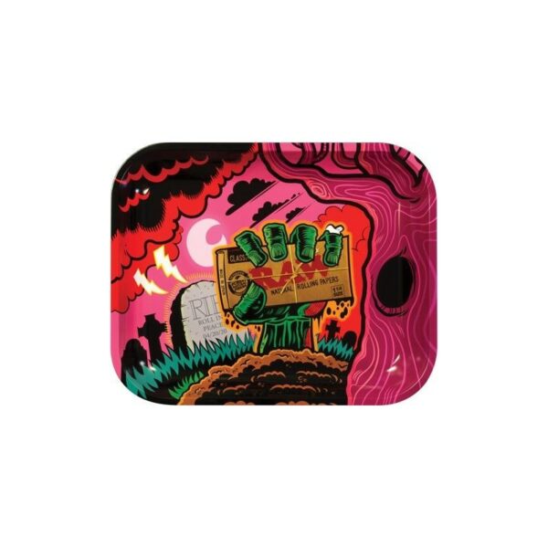 RAW Metal Rolling Tray Large Zombie (27,5 x 34,5 cm)