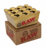 RAW Regal Windproof Metal Ashtray - Gold - Afbeelding 2