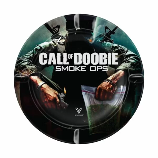 V Syndicate Metal Ashtray - Call of Doobie