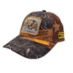 Elevated Grizzly Roses Trucker Snapback