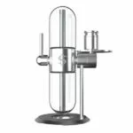 Stündenglass Gravity Hookah | Polished Silver