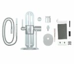 Stündenglass Gravity Hookah | Polished Silver - Afbeelding 2