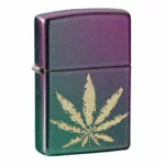 Zippo | Cannabis Design Iridescent Engraved