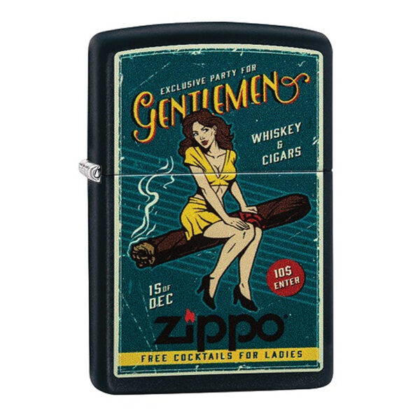 Zippo – Cigar Girl Design