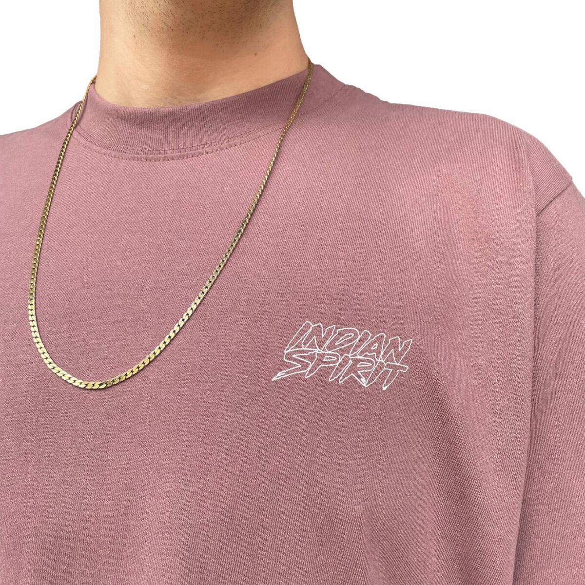 Indian Spirit  - Bow T-Shirt (brown/pink) - Afbeelding 2