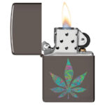 Zippo | Funky Cannabis Design - Afbeelding 2