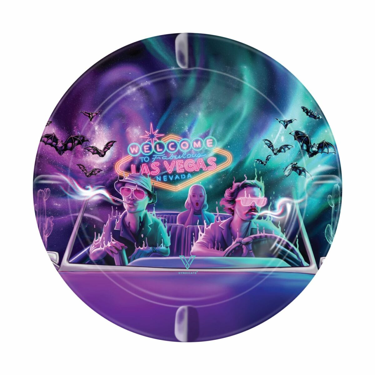 V Syndicate Metal Ashtray – Bat Country - Afbeelding 1