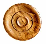 Lotus Teakhouten Wierookhouder