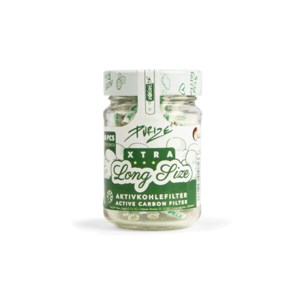 PURIZE Glass Jar | 60 XTRA Long Size