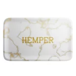 Luxe Marble White/Gold Rolling Tray - Afbeelding 3