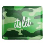 It's Lit Light Green Camo Rolling Tray - Afbeelding 3