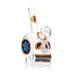 Dia De Los Muertos Skull Bong 6.1" - Afbeelding 6
