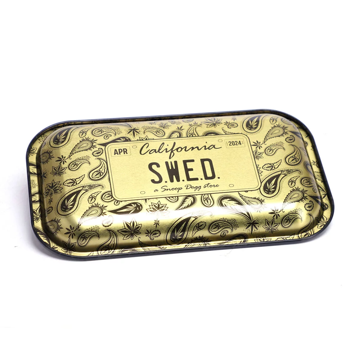 Backside-Rolling-Tray.jpg DRR - Rolling Tray 10.6" x 6.3" Album Series - I Wanna Thank Me - Afbeelding 3