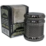 DRR | 1.7" 4Part Zinc Gem Grid Grinder (Gun Metal/Black)