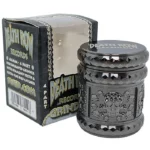 DRR | 1.7" 4Part Zinc Gem Cut Skull 1 Grinder (Gun Metal/Black)