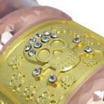 DRR | 1.7" 4Part Zinc Window Gem Cut Skull 1 Grinder (Copper Gold) - Afbeelding 4