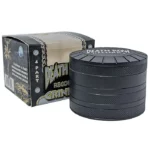 DRR | 2.4" 4Part Aluminum Shield Grinder (ASSTD) - Afbeelding 2