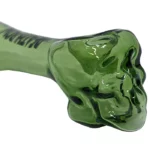 Death Row Records | 4" Assorted Color Skull Hand Pipe - Afbeelding 4