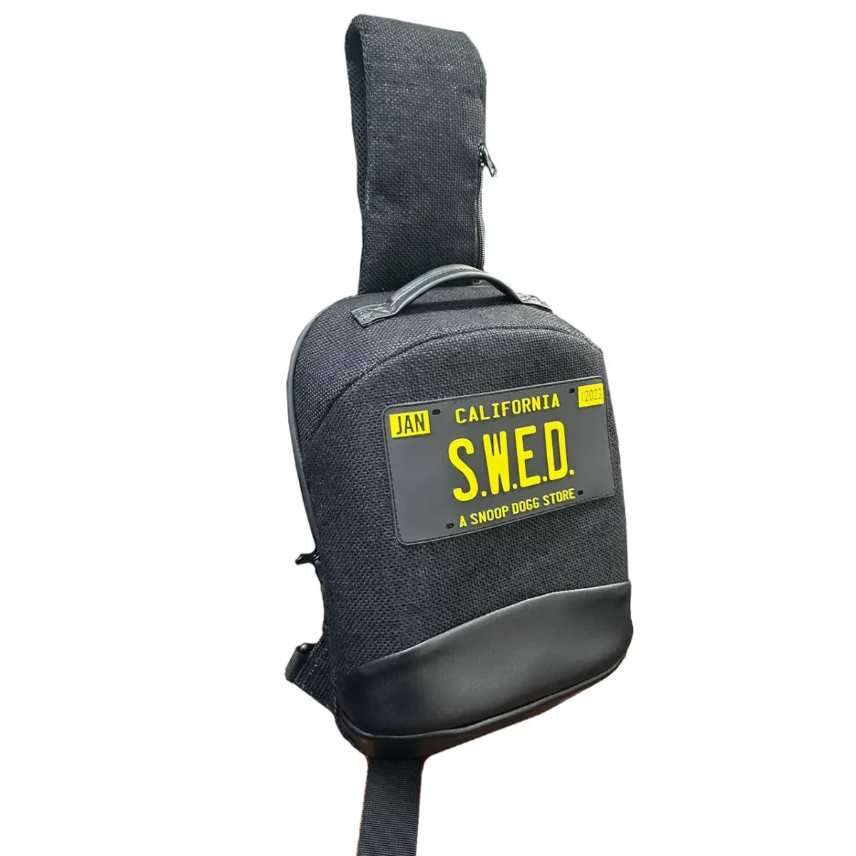 SWED | Smell Proof Shoulder Bag (Black) - Afbeelding 2