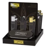 Metalen Clipper Aansteker | Leaves Silhouette - Afbeelding 2