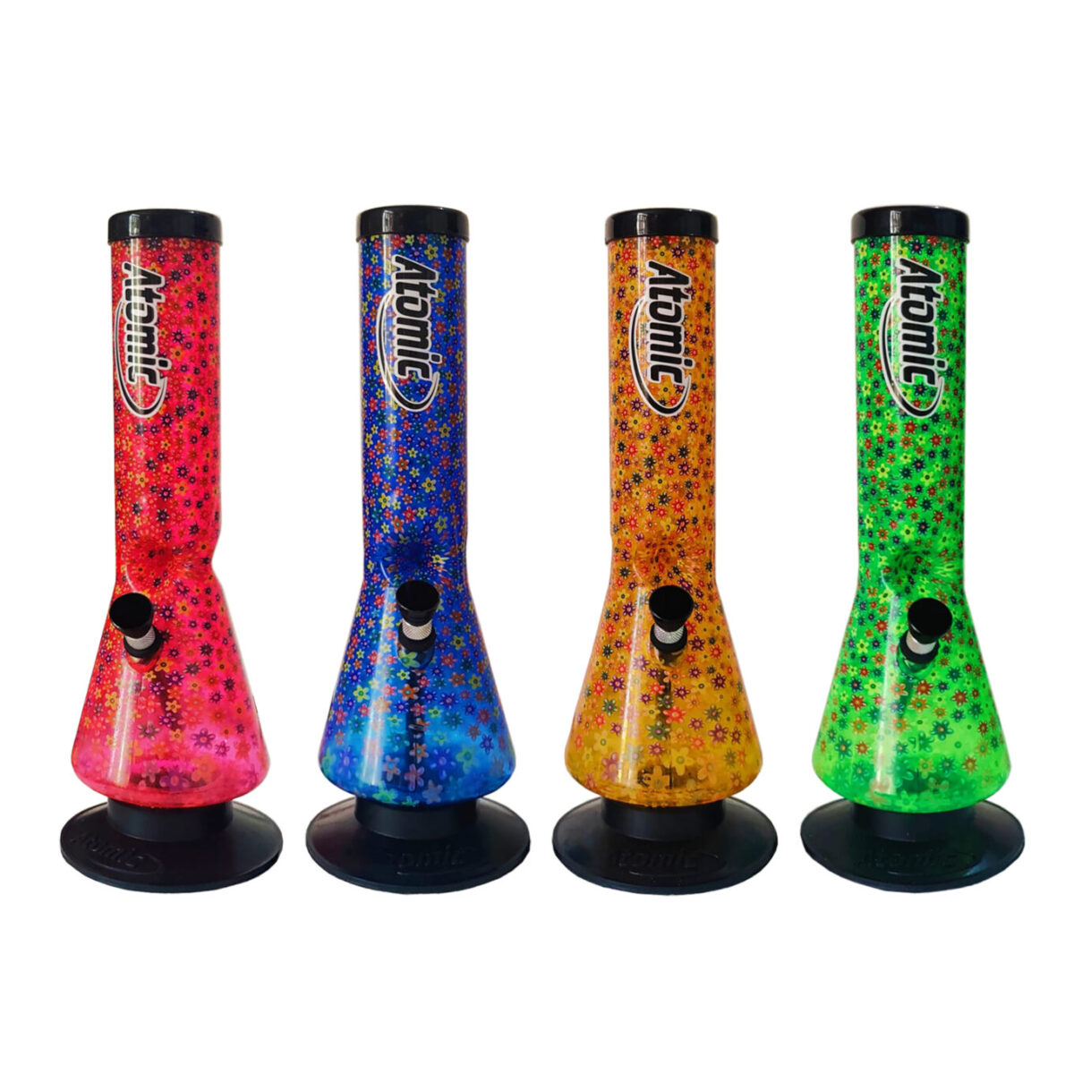 0212835 AT-Acryl Bong 30cm Flower - Afbeelding 1