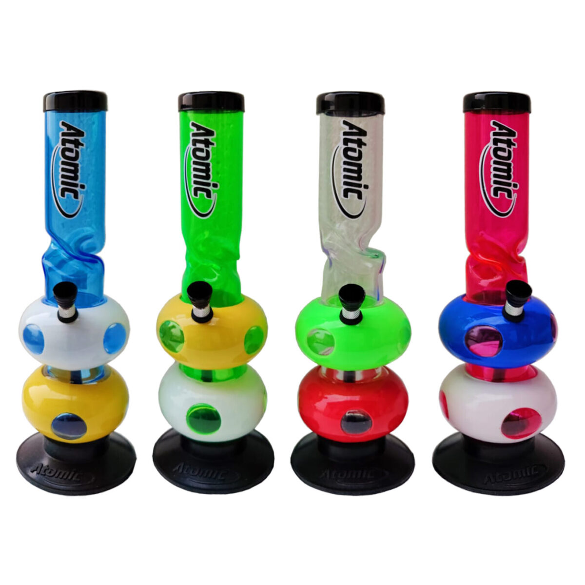 0212836 AT-Acryl Bong 30cm Bubble - Afbeelding 1