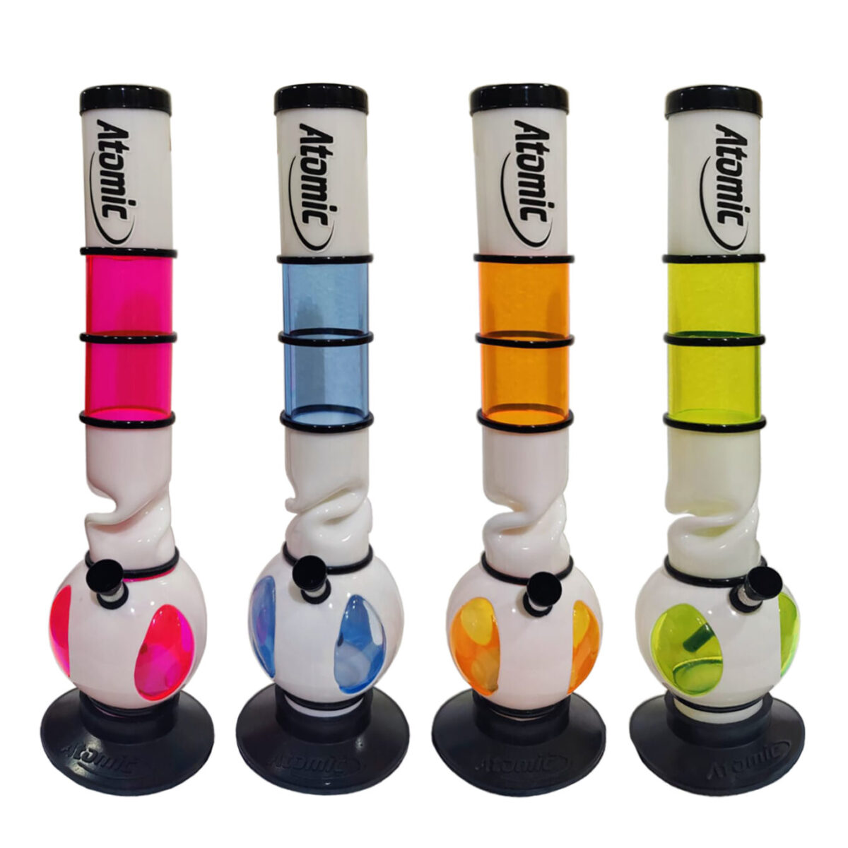 0212837 AT-Acryl Bong 40cm Bubble - Afbeelding 1