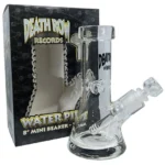 Death Row Records | 8" 7mm Mini Beaker Water Pipe