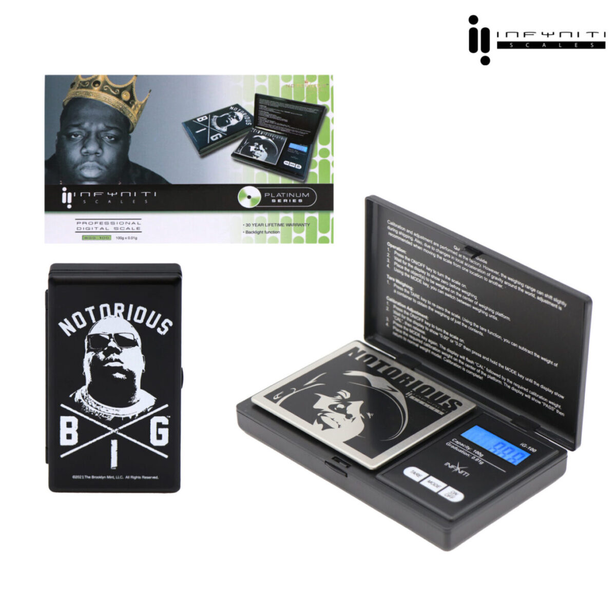 Pocket Scale | BIG G-Force (100g X 0.01g) - Afbeelding 1