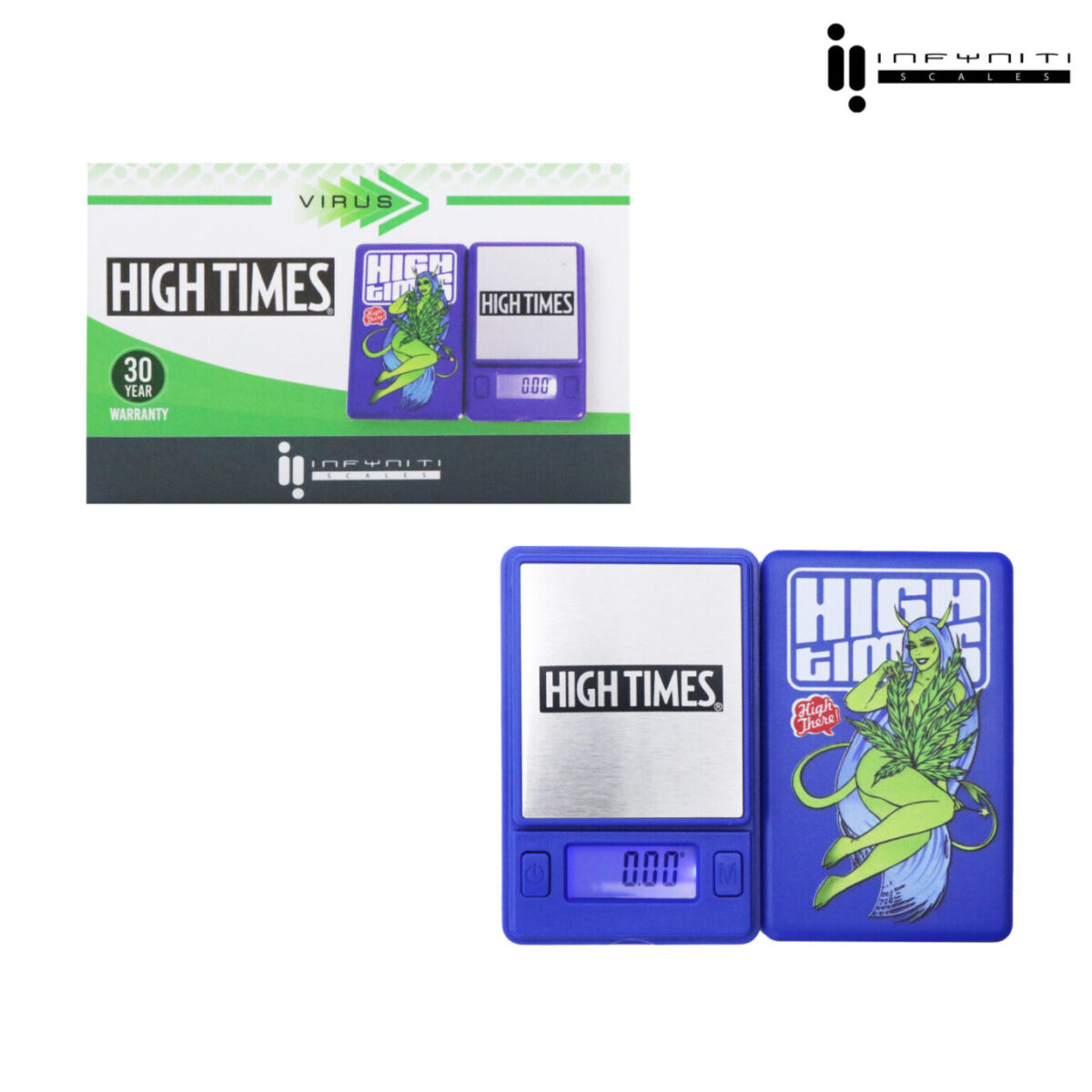 Pocket Scale | High Times Virus (50g X 0.01g) - Afbeelding 1