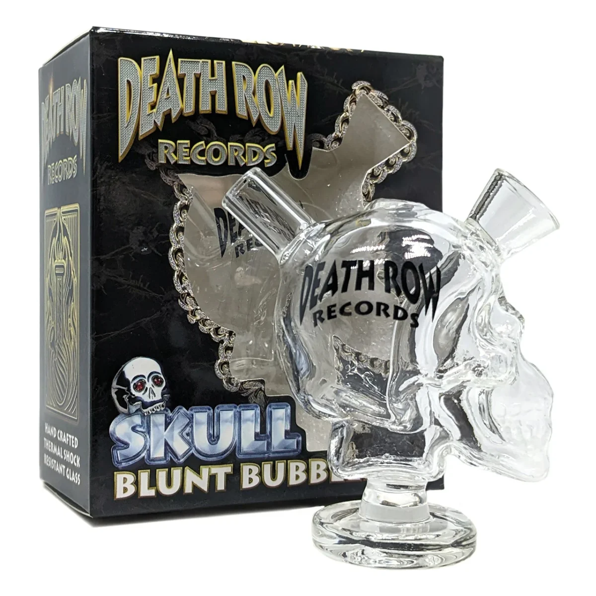 Death Row Records | 3" Skull Blunt Bubbler - Afbeelding 1