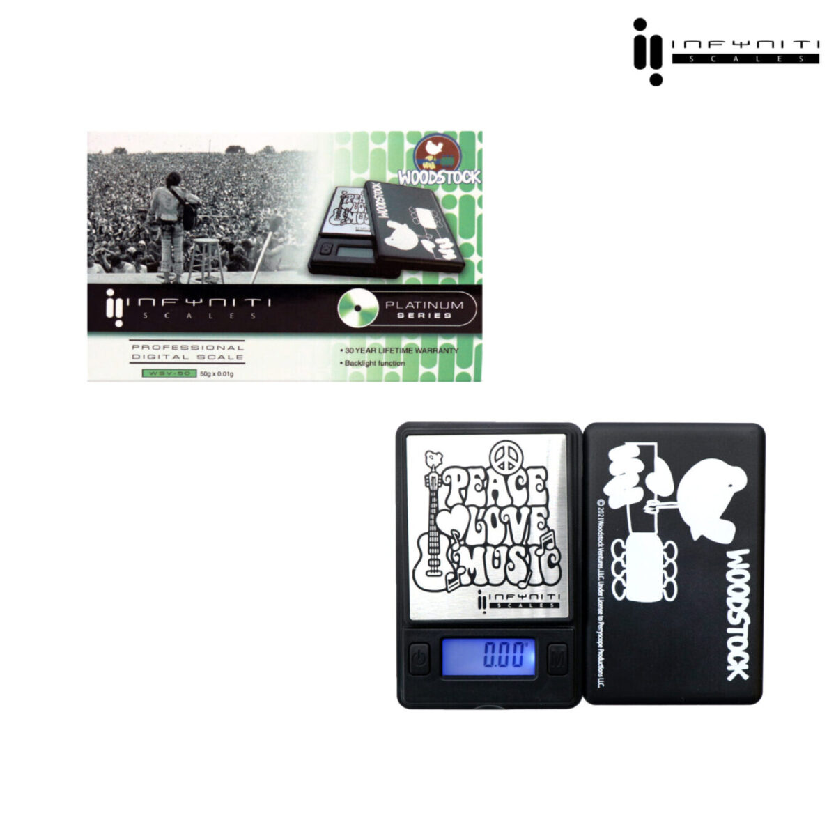 Pocket Scale | Woodstock Virus (50g X 0.01g) - Afbeelding 1