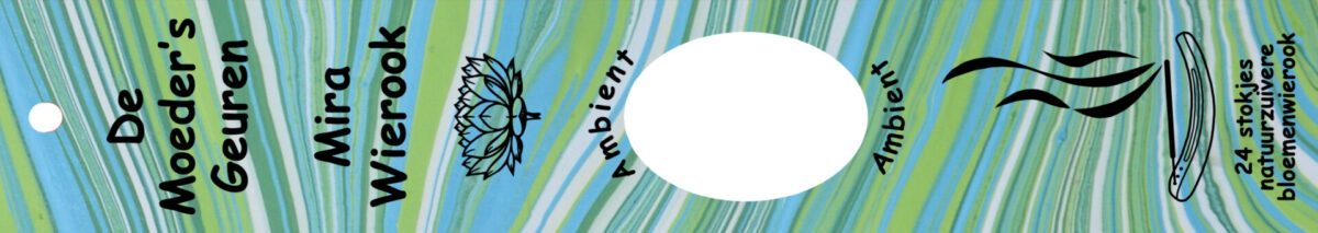 Wierook Ambient | 24 Stokjes Natuurzuivere Bloemenwierook - Afbeelding 1