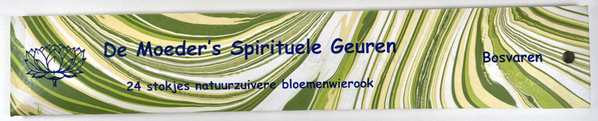 Wierook Bosvaren | 24 Stokjes Natuurzuivere Bloemenwierook - Afbeelding 1