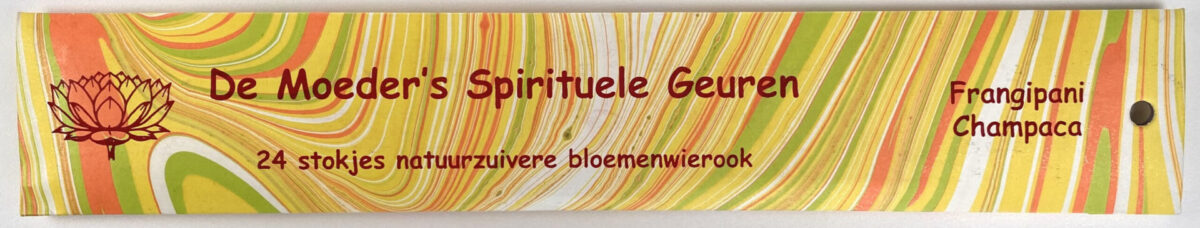 Wierook Frangipani Champaca | 24 Stokjes Natuurzuivere Bloemenwierook - Afbeelding 1