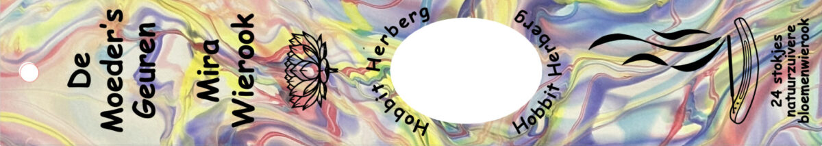 Wierook Hobbit Herberg | 24 Stokjes Natuurzuivere Bloemenwierook - Afbeelding 1