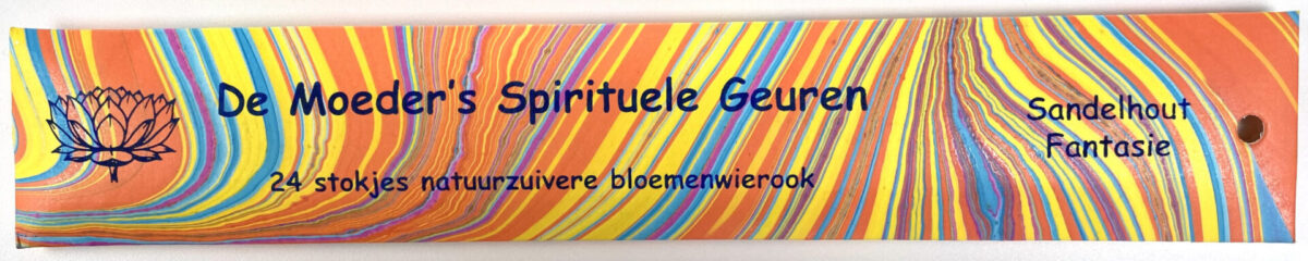 Sandelhout-Fantasie Wierook Sandelhout Fantasie | 24 Stokjes Natuurzuivere Bloemenwierook - Afbeelding 1