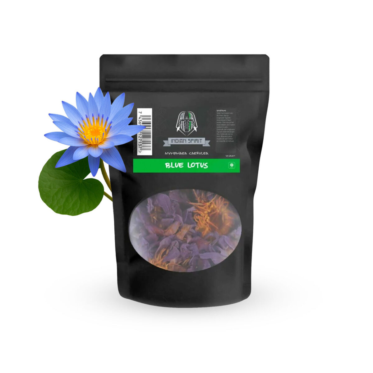 BLUE LOTUS Whole flower Indian Spirit | Blue Lotus (25g whole flowers) - Afbeelding 1