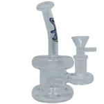 Dogg Lbs | Everyday 5.5″ Double Ring Rig Water Pipe (Clear) - Afbeelding 2