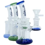 Dogg Lbs | Everyday 5″ Assorted Color Mini Rig Water Pipe - Afbeelding 2