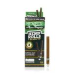 Hemper | Pre-Rolled King Size Glass Tipped Hemp Rolls (2pcs)