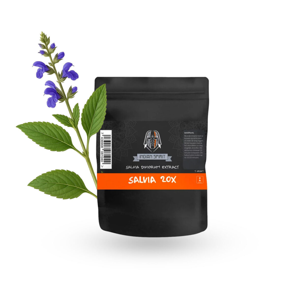 SALVIA 20x Indian Spirit | Salvia Extract 20X (0,5G) - Afbeelding 1