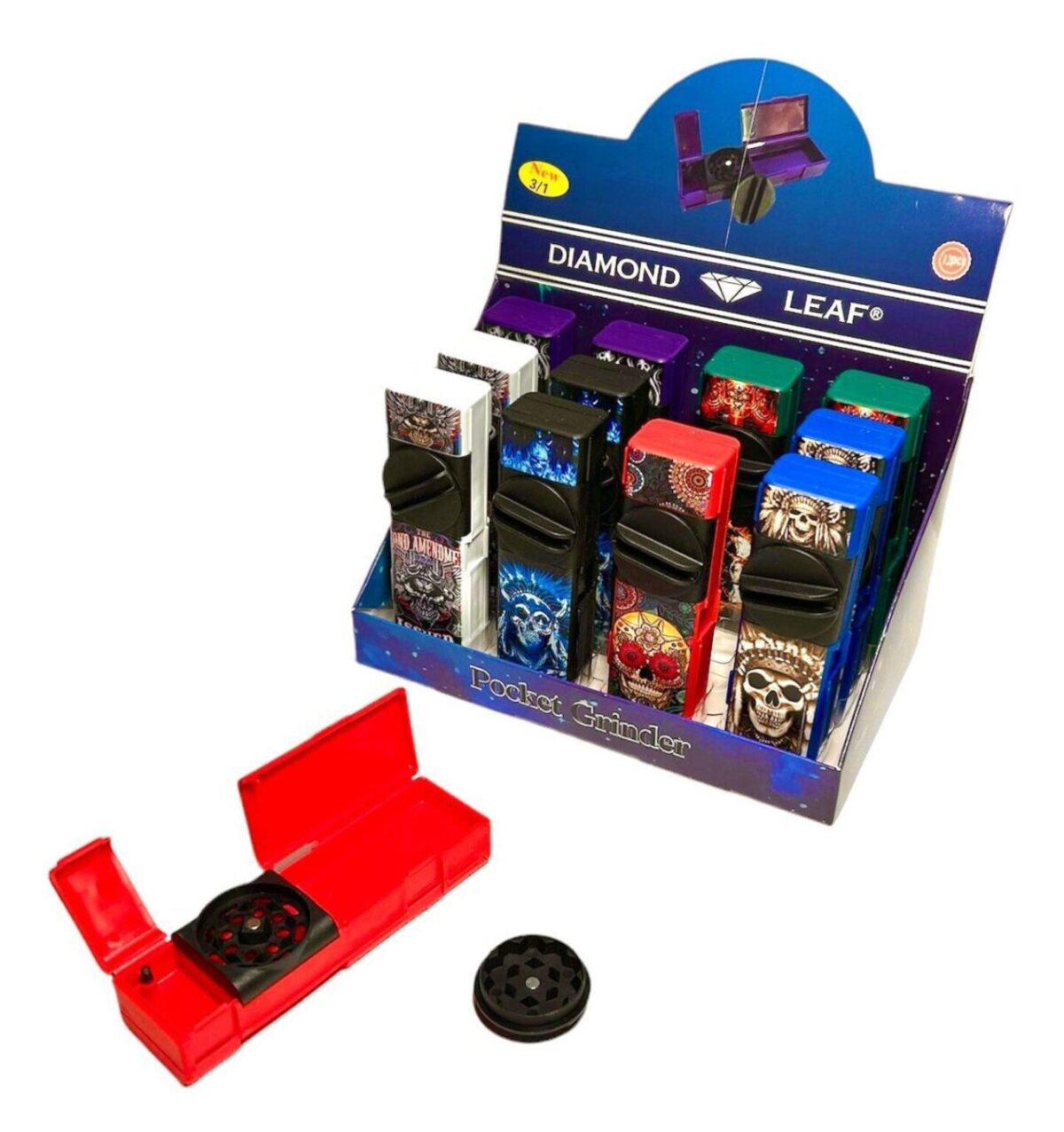 Diamond Leaf | Pocket Grinder - Afbeelding 1