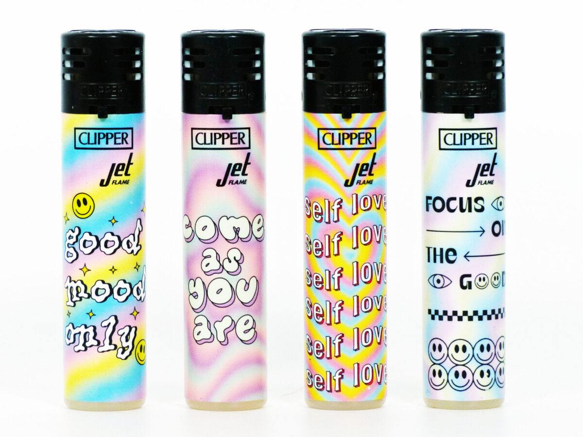 Clipper Classic Jet Flame | Psycho Mood (4 stuks) - Afbeelding 1